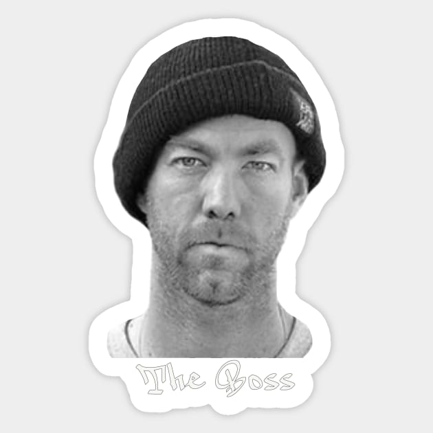 Andrew Reynolds - The Boss Sticker by Distancer